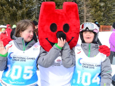 Maskottchen, Sportler, National Winter Games 2016